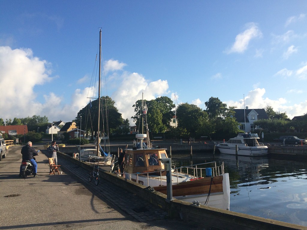 Omgivelserne omkring Fejø Dybvig Havn