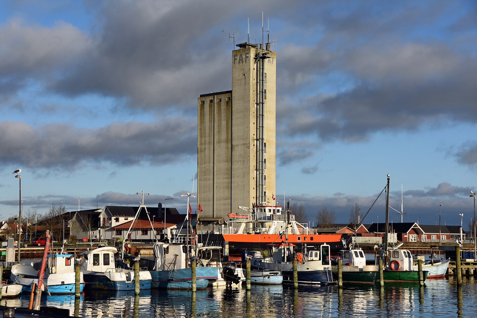 Omgivelserne omkring Kerteminde Marina