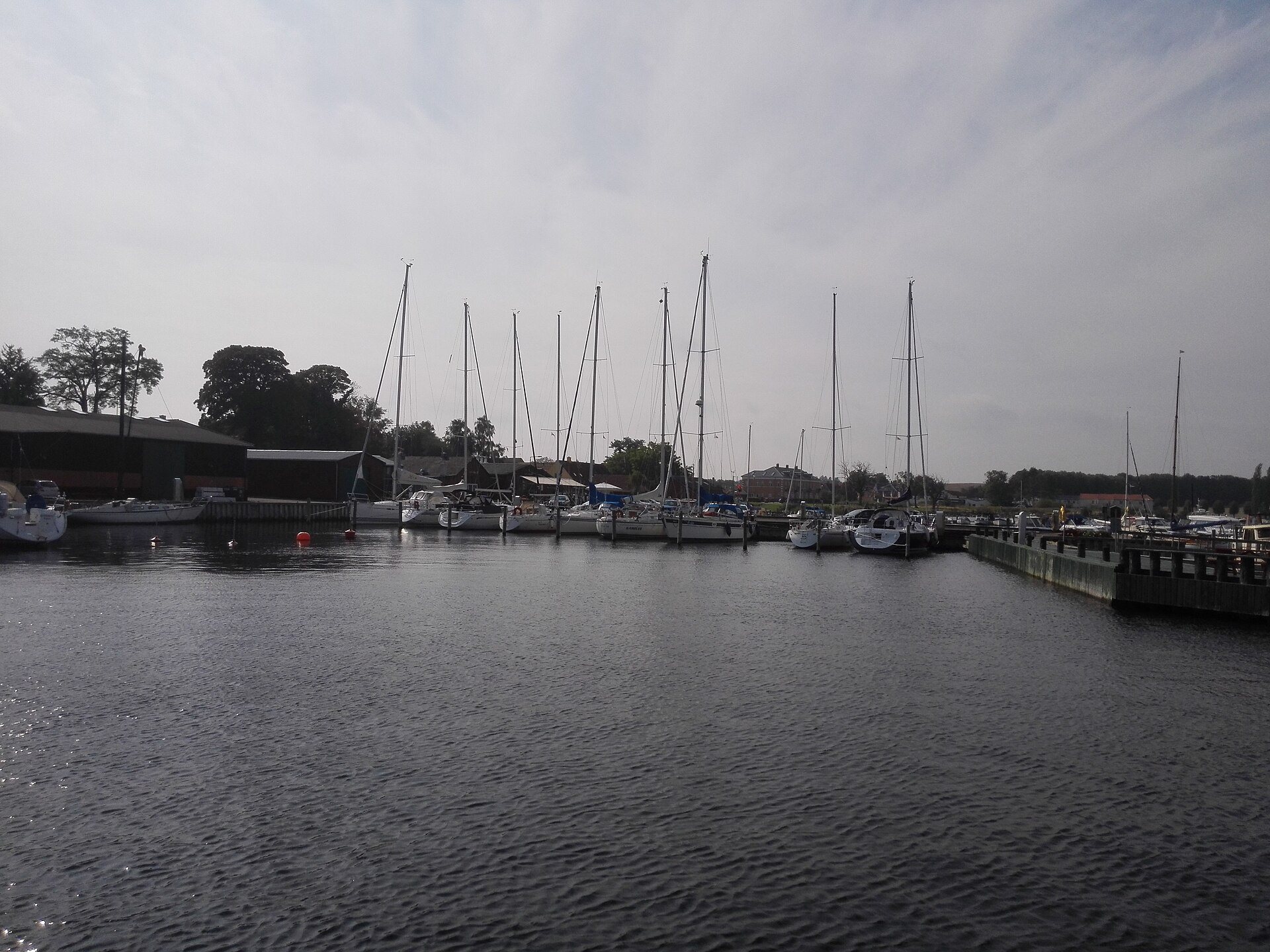 Præstø Havn set fra vandet