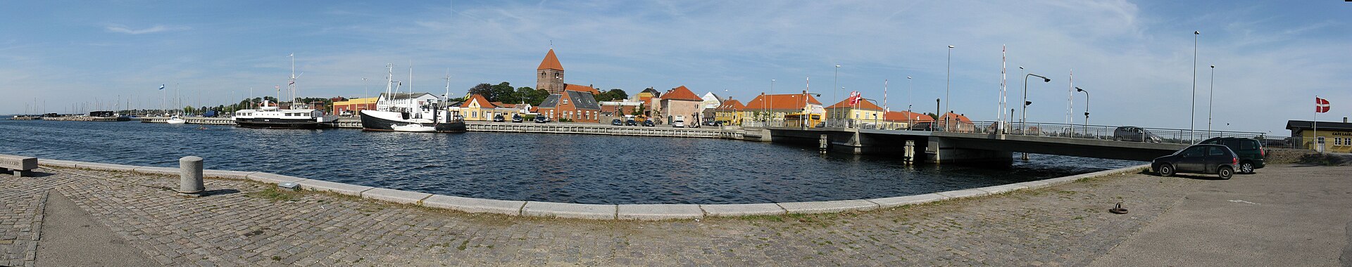 Omgivelserne omkring Stege Havn