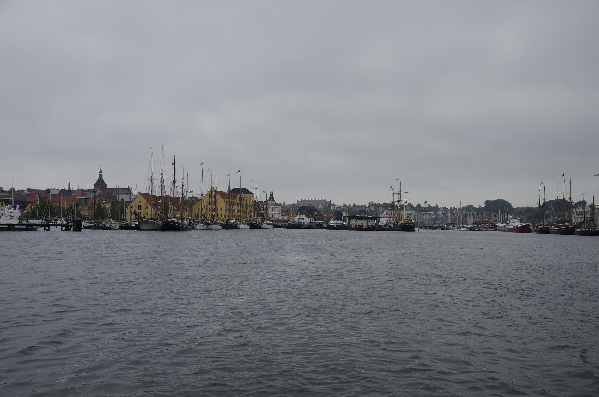 Omgivelserne omkring Svendborg Lystbådehavn